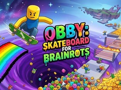 Hra Obby: Skateboard for Brainrots