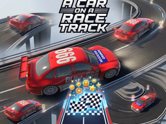 Hra A Car on a Race Track