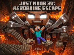 Hra Just Noob 3D: Herobrine Escape
