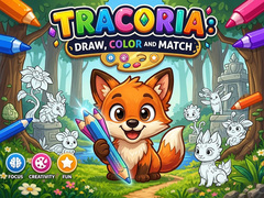 Hra Tracoria: Draw, Color & Match