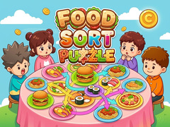 Hra Food Sort Puzzle