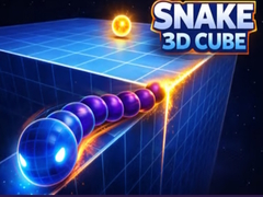 Hra Snake 3D Cube