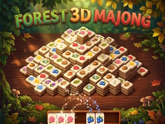 Hra Forest 3D majong