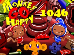 Hra Monkey Go Happy Stage 1046