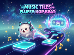 Hra Music Tiles Fluffy Hop Beat