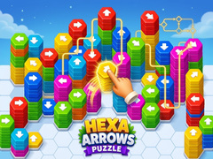 Hra Hexa Arrows Puzzle