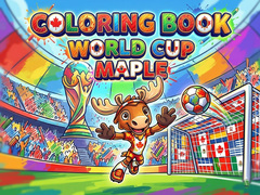 Hra Coloring Book: World Cup Maple
