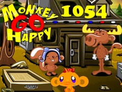 Hra Monkey Go Happy Stage 1054