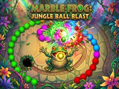 Hra Marble Frog: Jungle Ball Blast