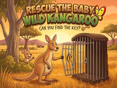 Hra Rescue the Baby Wild Kangaroo