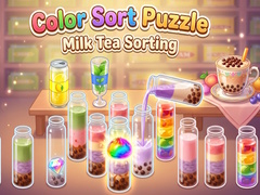 Hra Color Sort Puzzle Milk Tea Sorting