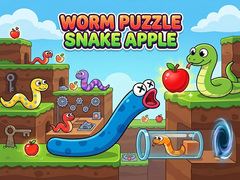 Hra Worm Puzzle: Snake Apple
