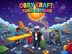 Hra Obby Craft: Build a Plane