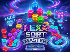 Hra Hexa Sort Master