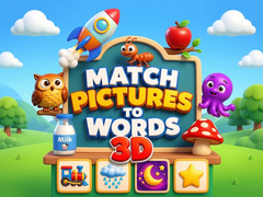 Hra Match Pictures to Words 3D