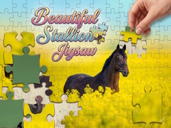 Hra Beautiful Stallion Jigsaw