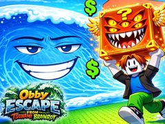 Hra Obby Escape from Tsunami Brainrot