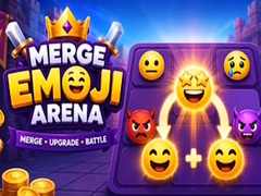 Hra Merge Emoji Arena