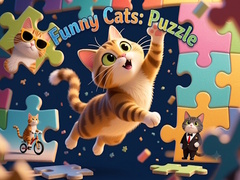 Hra Funny Cats: Puzzle