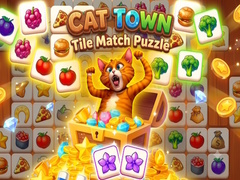 Hra Cat Town - Tile Match Puzzle