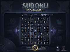 Hra Sudoku - Pin.Games