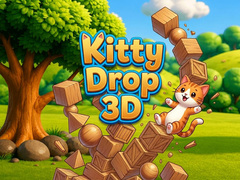 Hra Kitty Drop 3D