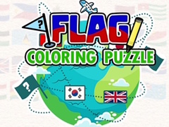 Hra Flag Coloring Puzzle