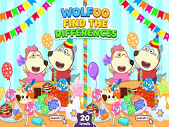 Hra Wolfoo Spot The Difference