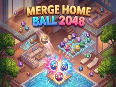 Hra Merge Home Ball 2048
