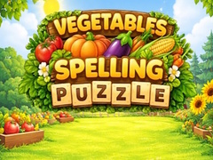 Hra Vegetable Spelling Puzzle