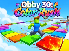 Hra Obby 30: Color Rush
