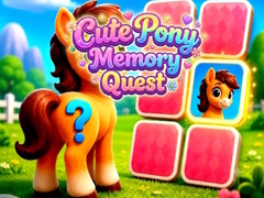 Hra Cute Pony Memory Quest