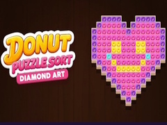 Hra Donut Puzzle Sort Diamond Art