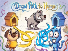 Hra Draw path to home