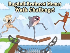 Hra Ragdoll Brainrot Meme: Walk Challenge!