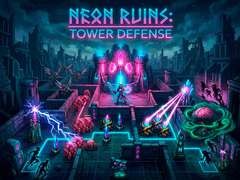 Hra Neon Ruins: Tower Defense