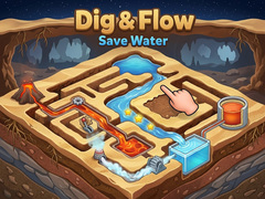 Hra Dig & Flow - Save Water