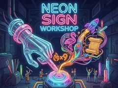 Hra Neon Sign Workshop