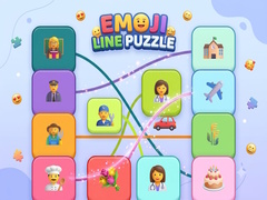 Hra Emoji Line Puzzle