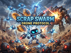 Hra Scrap Swarm: Drone Protocol