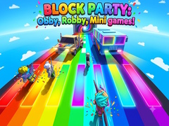 Hra Block Party: Obby, Robby, Mini games!