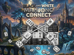 Hra Black and White Mahjong Connect
