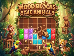 Hra Wood Blocks: Save Animals