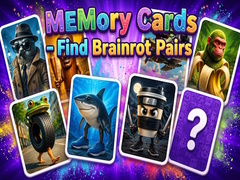 Hra MEMory Cards - Find Brainrot Pairs