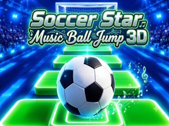 Hra Soccer Star - Music Ball Jump 3D