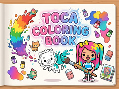 Hra Toca Coloring Book