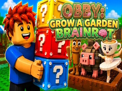 Hra Obby: Grow a Garden Brainrot