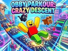 Hra Obby Parkour: Crazy Descent