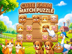 Hra Cute Farm Match Puzzle