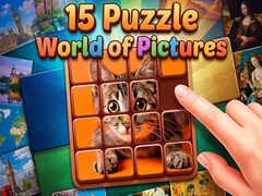 Hra 15 Puzzle: World of Pictures